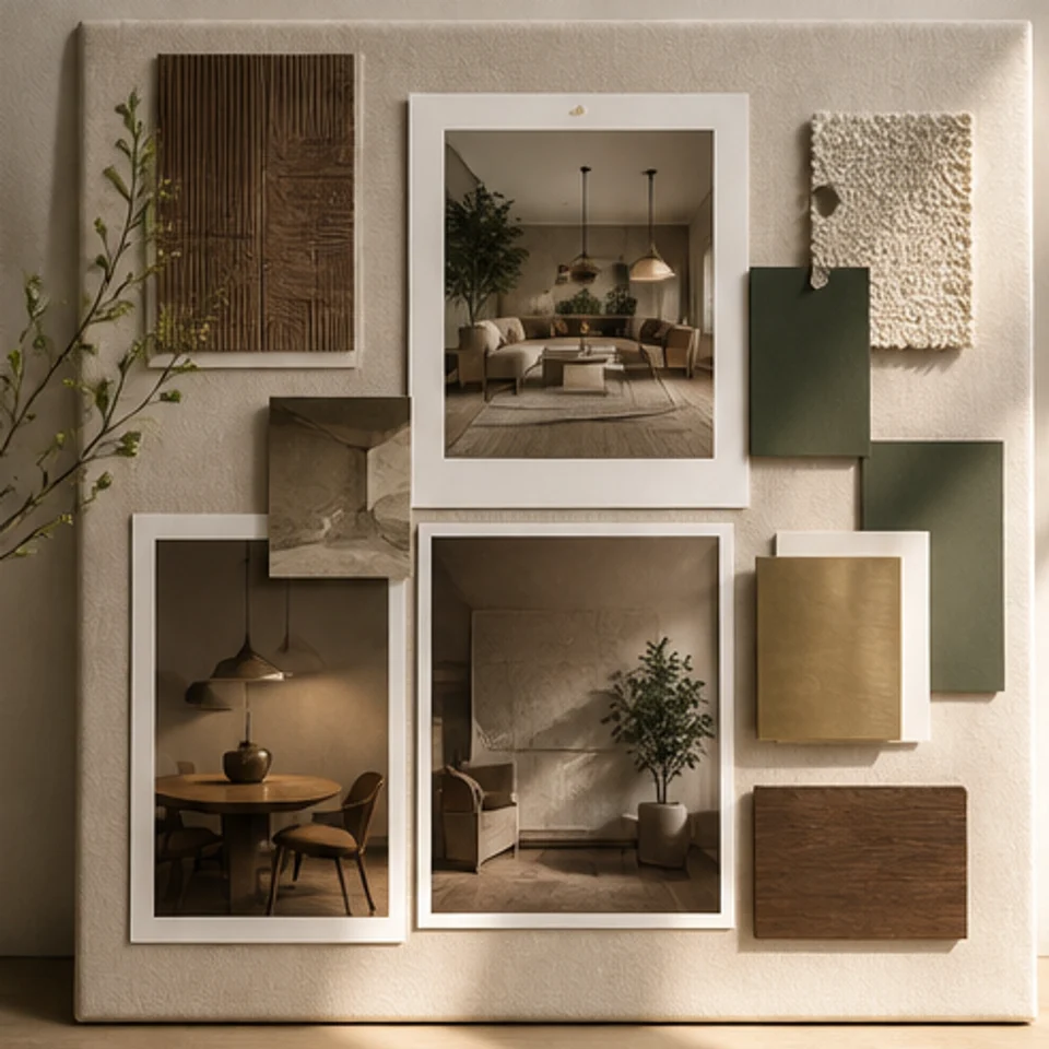 Client presentation board